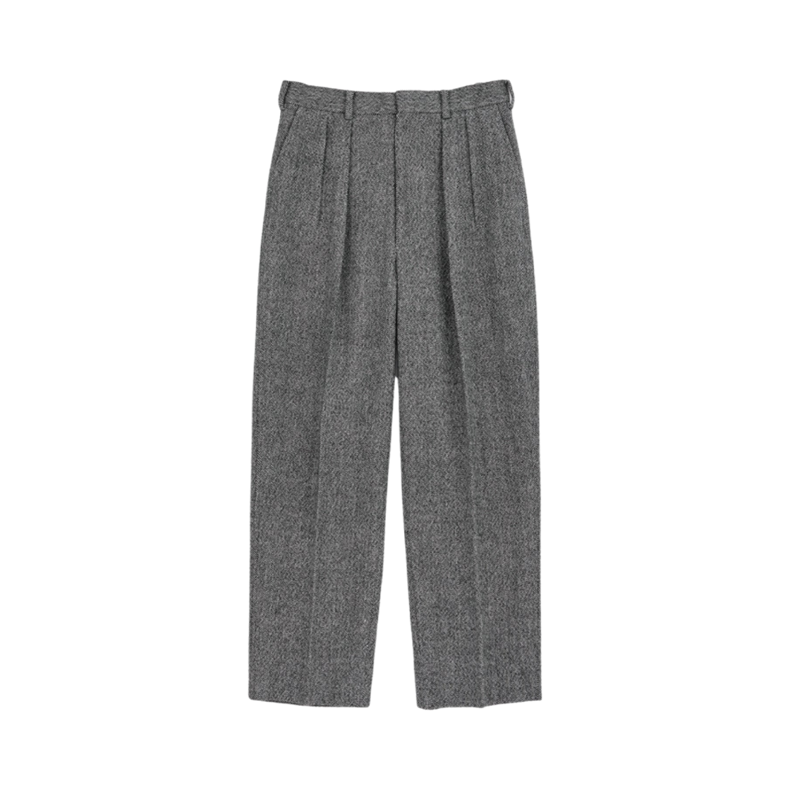 PTLM-131 Ciota × J.Press Herringbone Tweed Trousers Gray