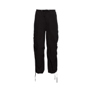 Jaded London Parachute Cargo Pants Black