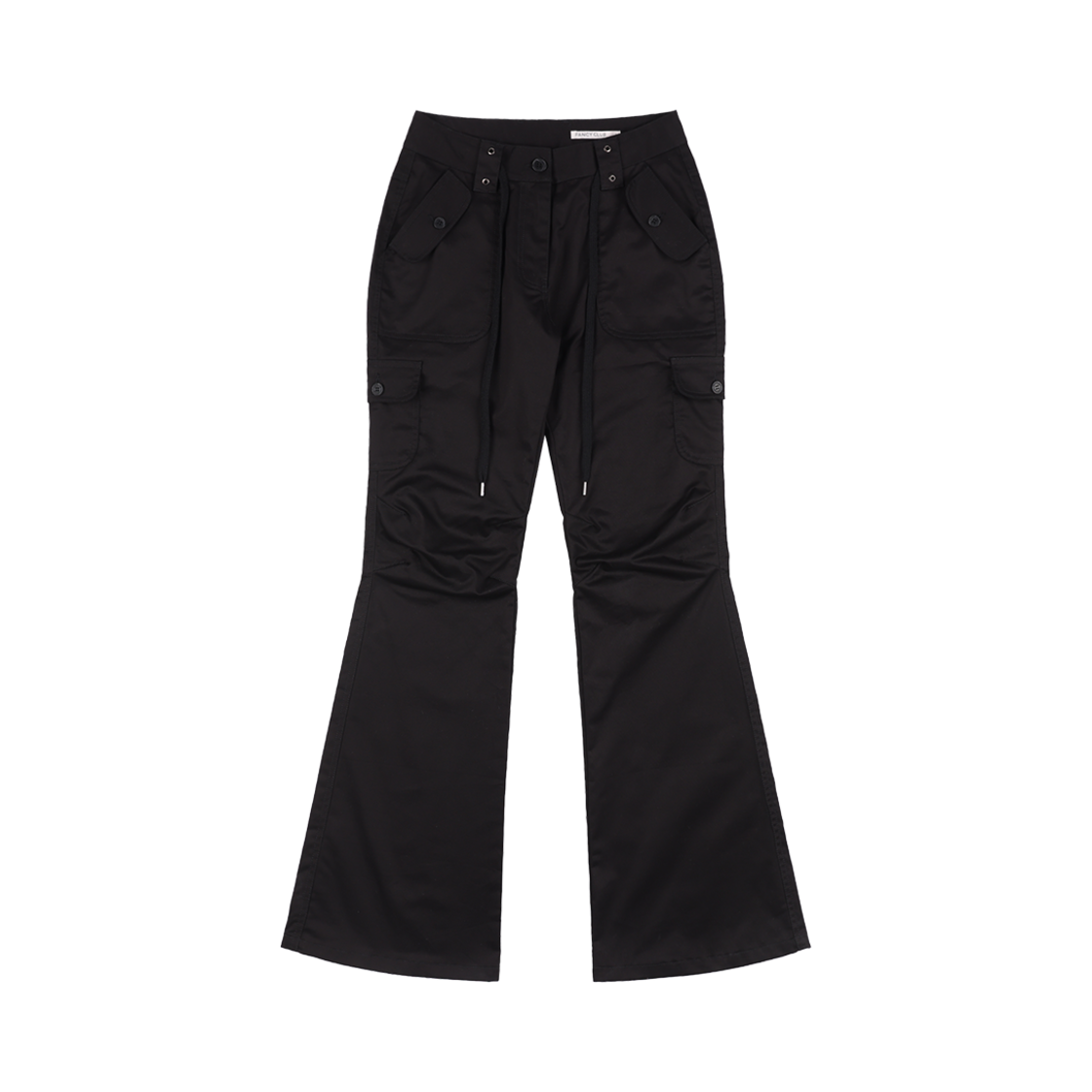 FANCY CLUBCargo Pin Tuck Bootcut Pants