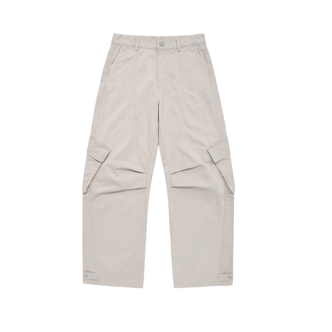 24CLPT001 PHOS333 Round Tucked Pants
