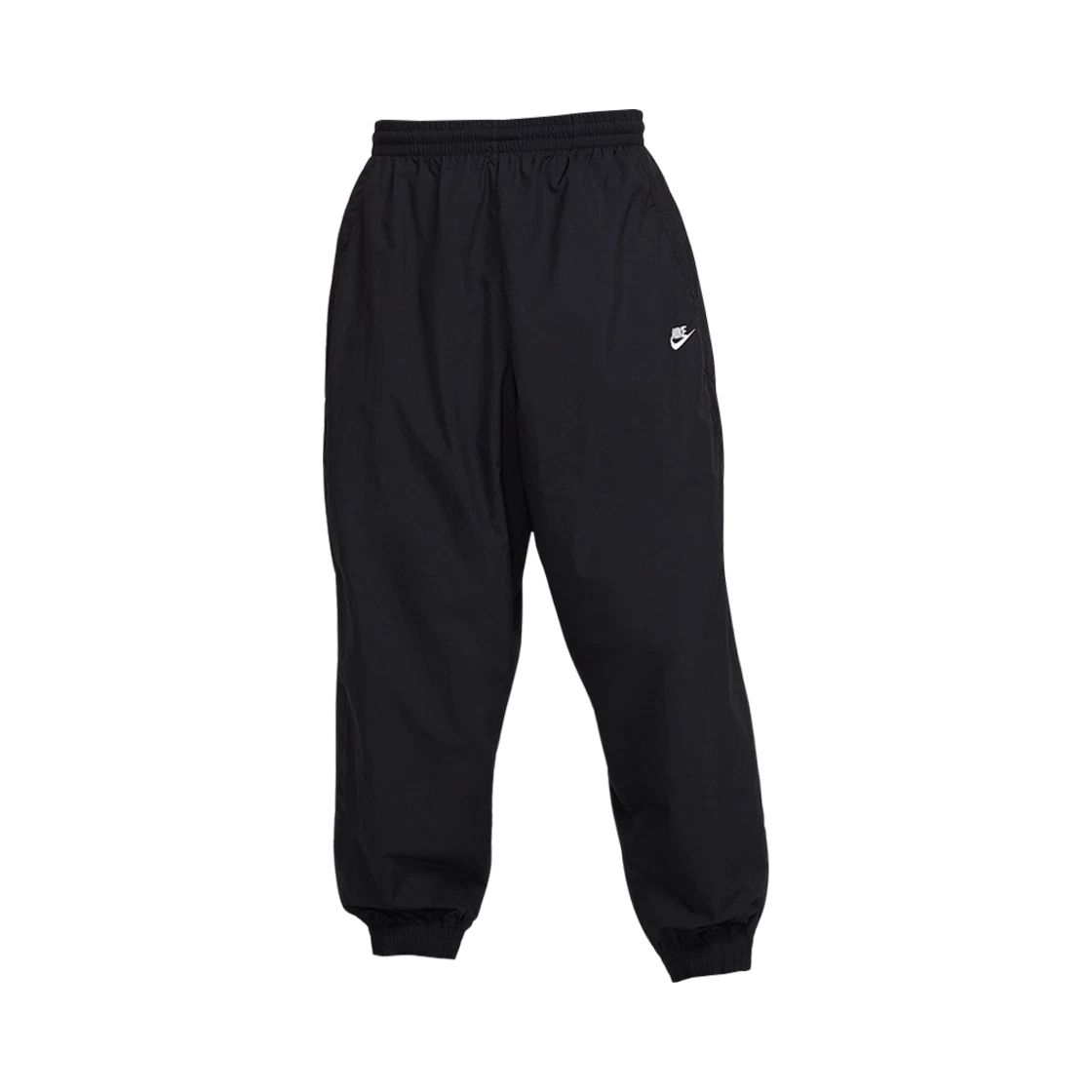 Nike Nike Club Oversized Woven Track Pants Black White - Asia · S