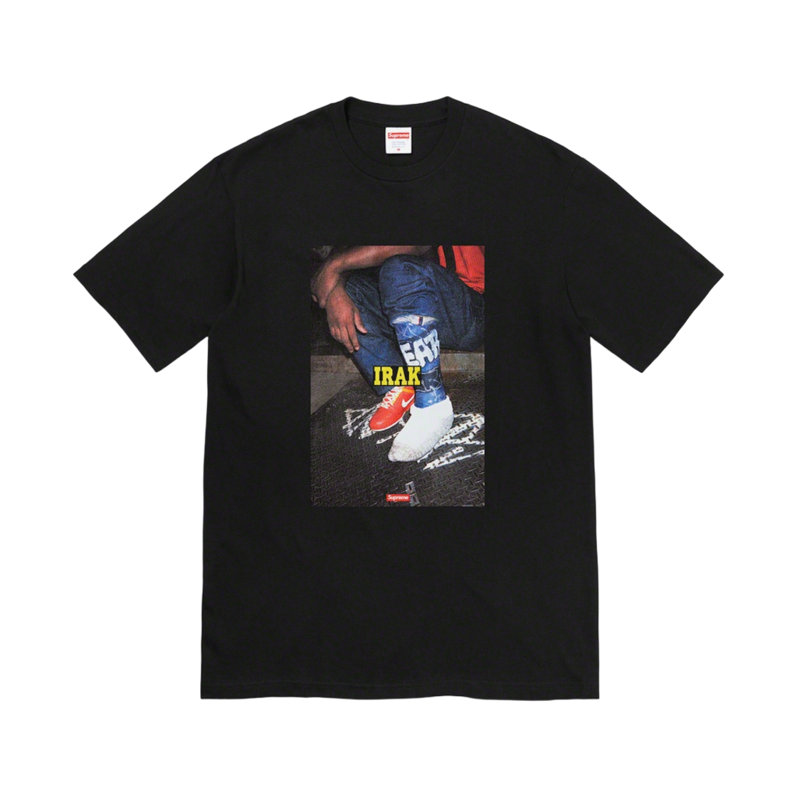 슈프림 x 이라크 캐스트 티셔츠 블랙 - 22FW(Supreme x Irak Cast T-Shirt Black - 22FW) - 1
