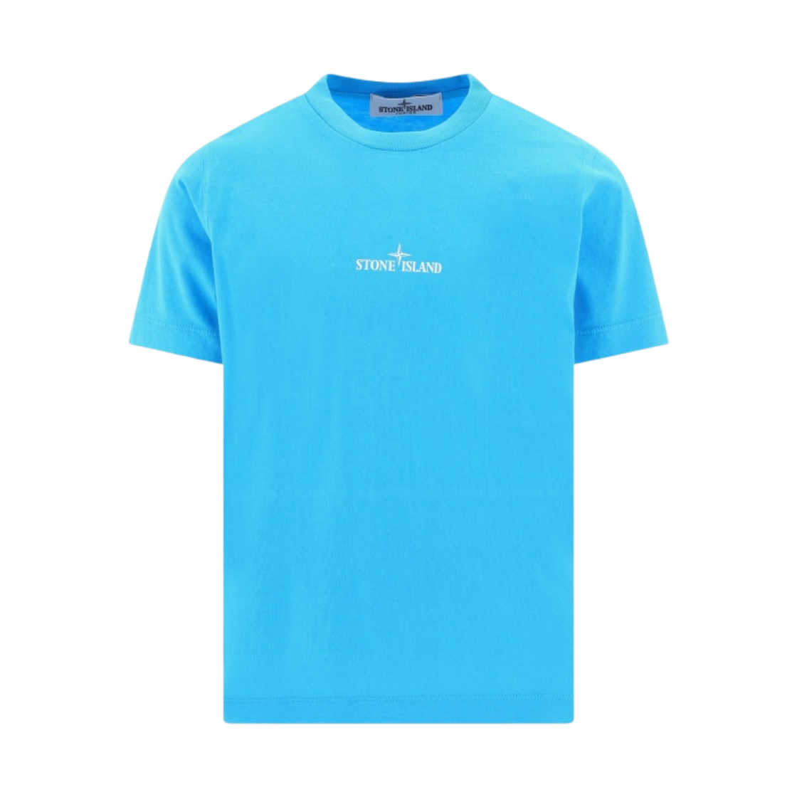 (키즈) 스톤 아일랜드 21054 티셔츠 터콰이즈 - 22SS((Kids) Stone Island 21054 T-Shirt Turquoise - 22SS) - 2