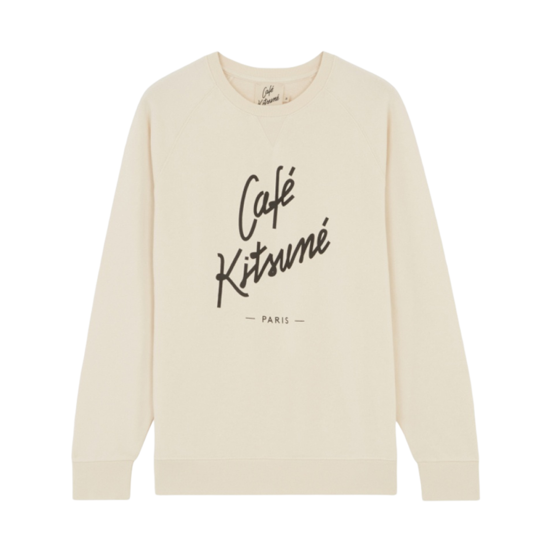 메종 키츠네 카페 키츠네 스웨트셔츠 라떼(Maison Kitsune Cafe Kitsune Sweatshirt Latte) - 1