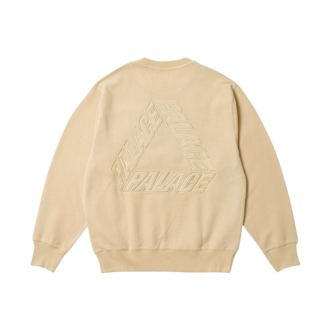 팔라스 리버스 P-3 크루 카멜 - 23FW(Palace Reverse P-3 Crew Camel - 23FW) - 1