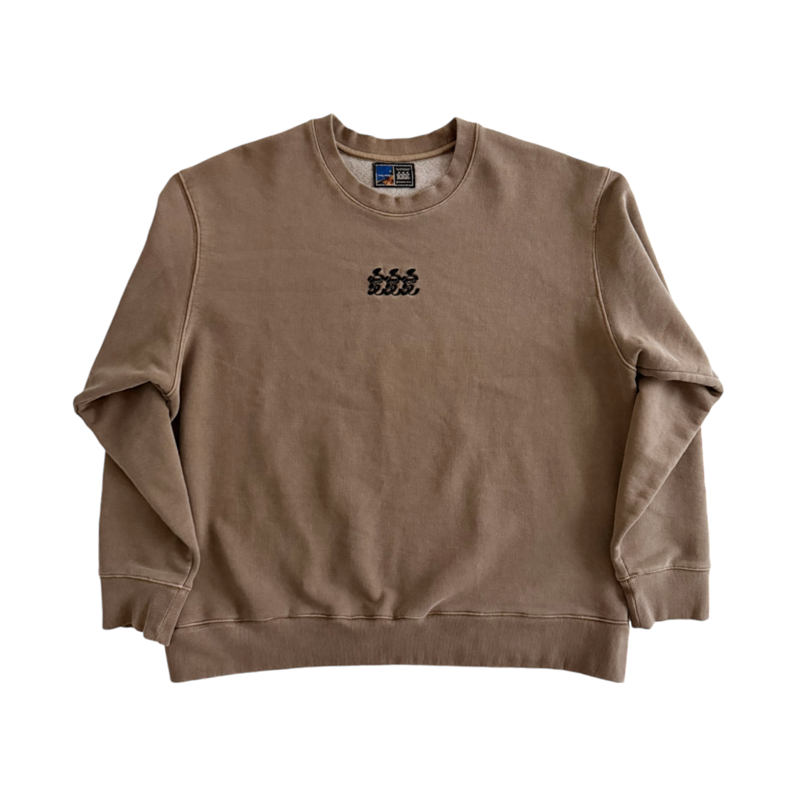 P0000MAY LUVLUVLUV SV Garment Dyed Sweatshirt BR