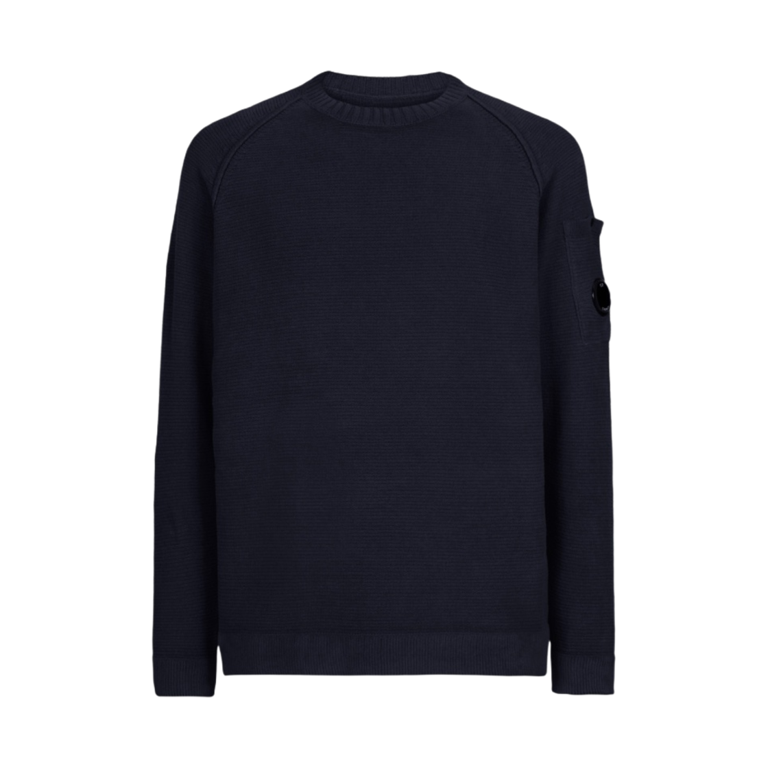 C.P. 컴퍼니 셔닐 코튼 니트 토탈 이클립스 블루 - 23SS(C.P. Company Chenille Cotton Knit Total Eclipse Blue - 23SS) - 1
