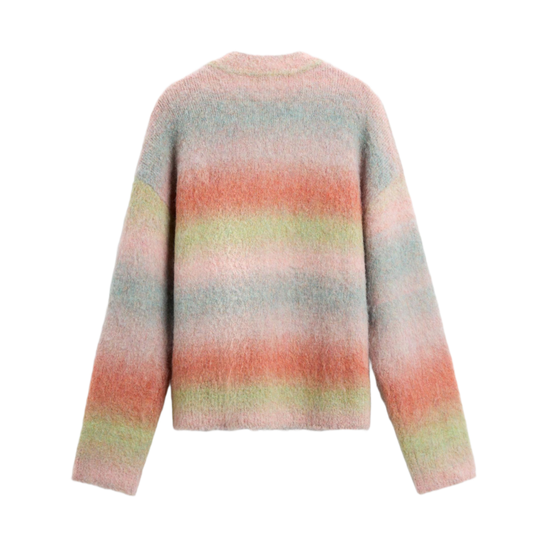 자라 텍스쳐드 스트라이프 스웨터 멀티컬러(Zara Textured Stripe Sweater Multicoloured) - 2