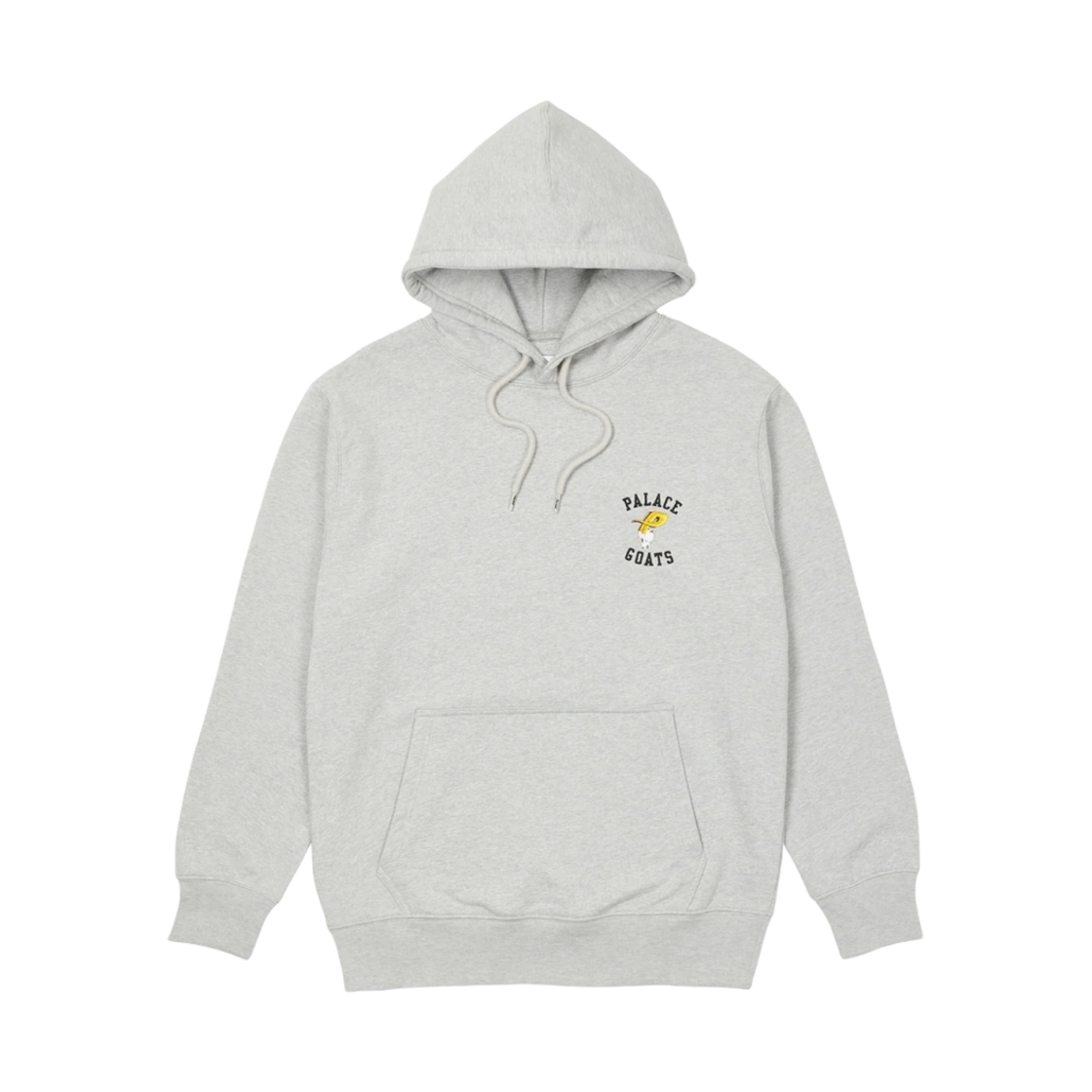 - Palace Goats Hood Grey Marl - 22SS