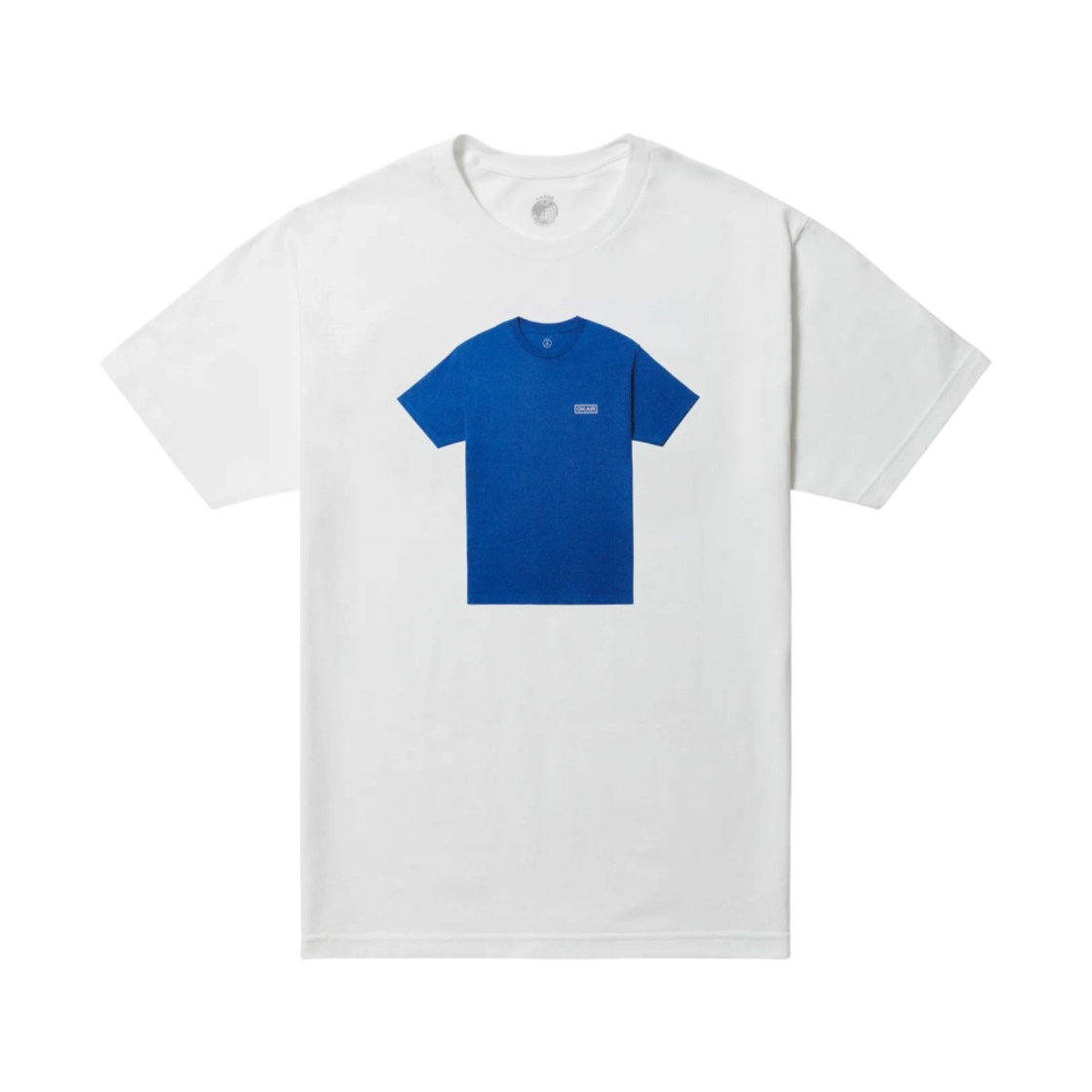 온 에어 T 온 T S/SL 티셔츠 화이트(On Air T on T S/SL T-Shirt White)