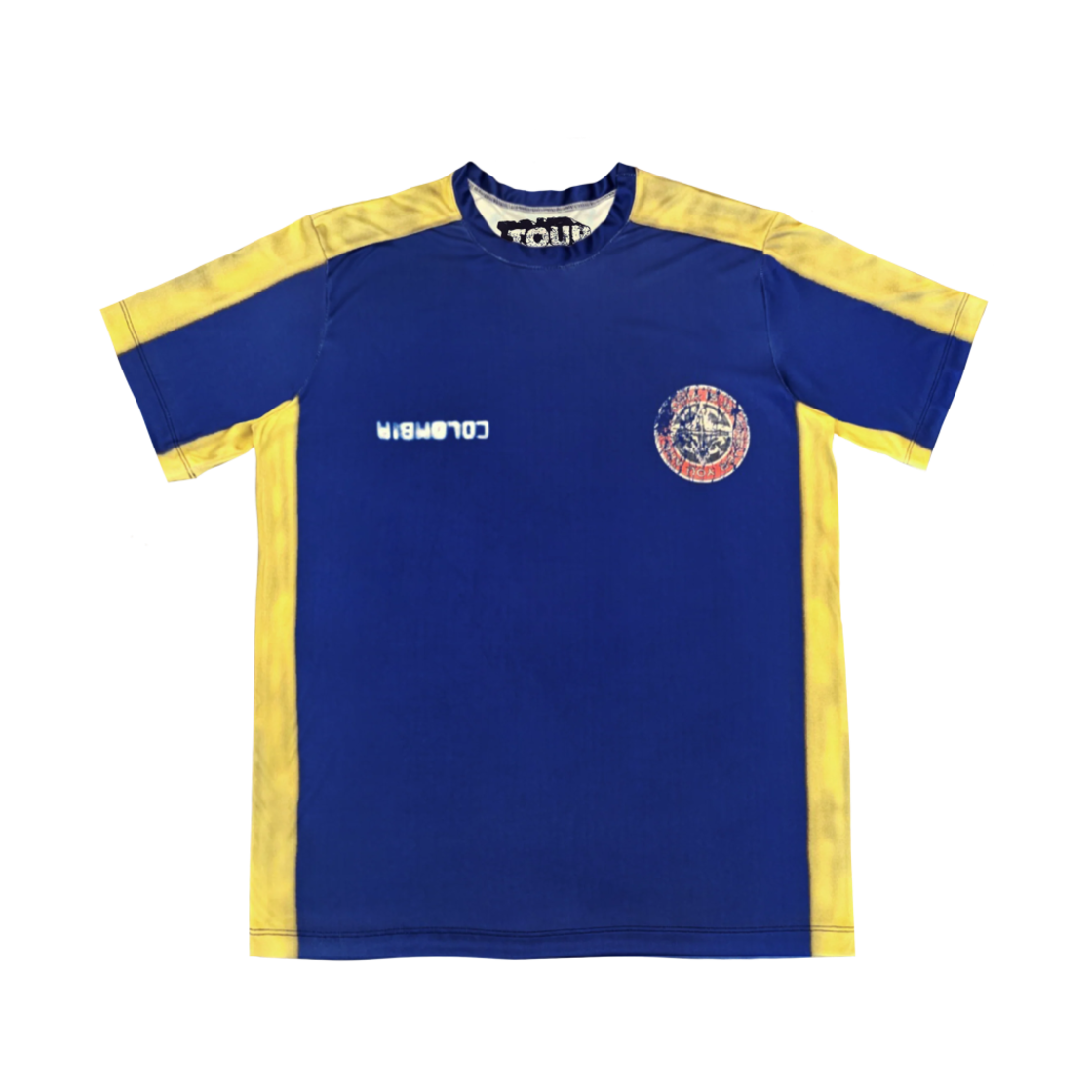 트래비스 스캇 콜롬비아 사커 저지 블루 옐로우(Travis Scott Colombia Soccer Jersey Blue Yellow) - 2