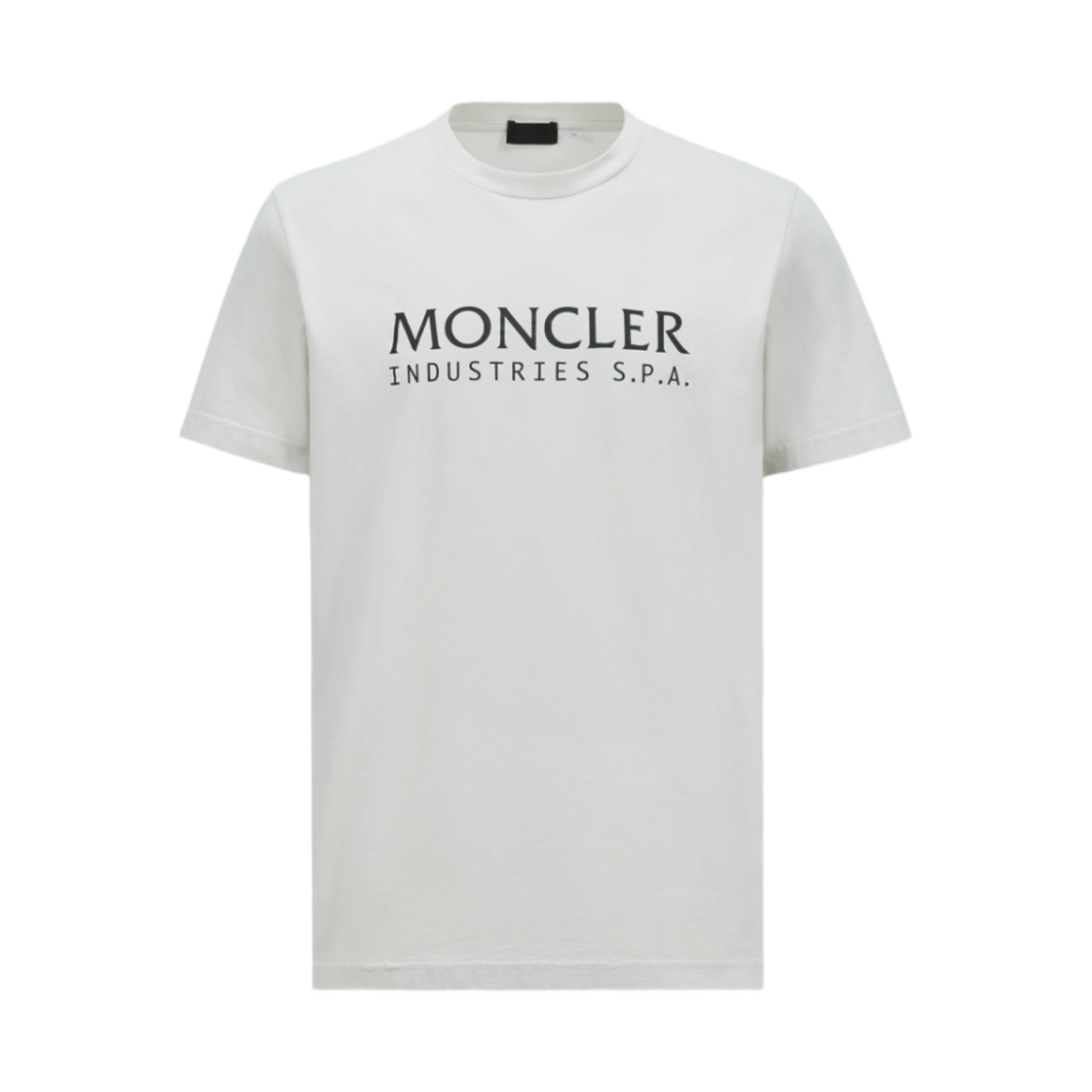 即発 MONCLER Tシャツ 8C00031 001ホワイト MONCLER 並行輸入品 モンクレール Tシャツ レディース 半袖 ロゴ