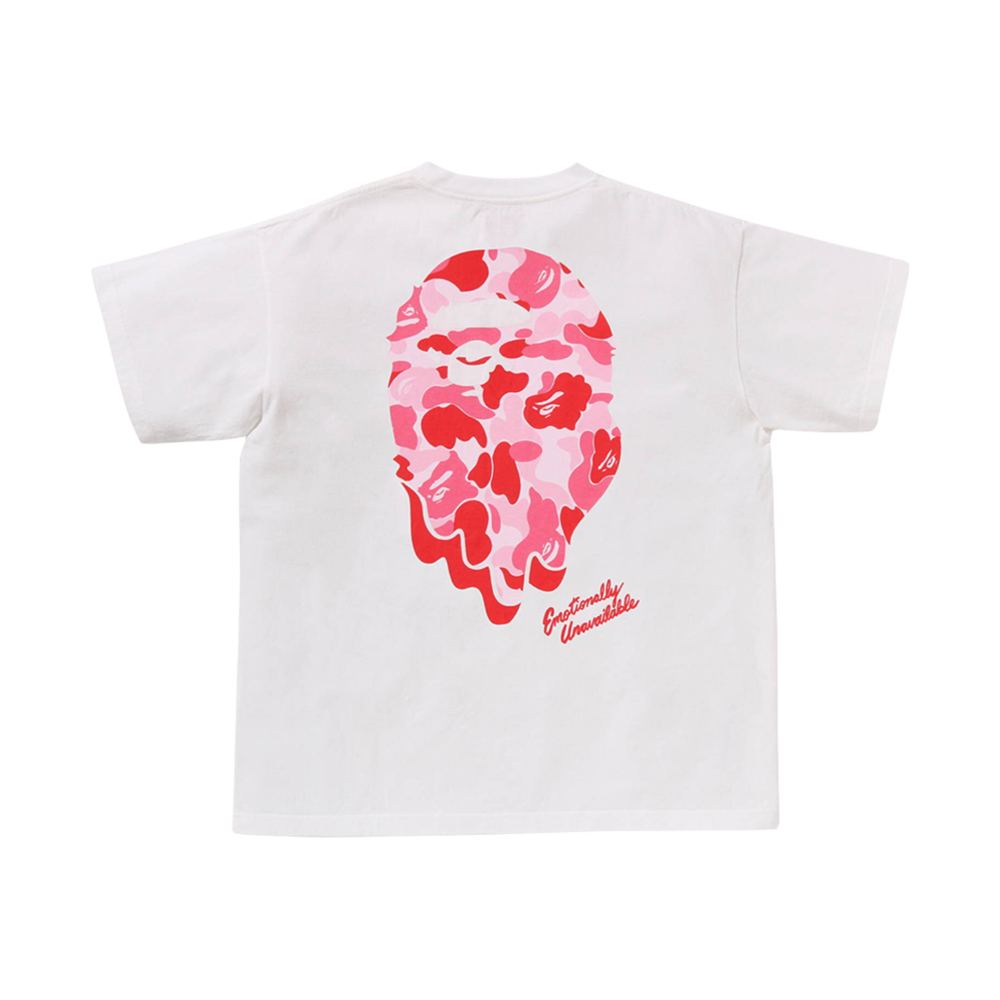 베이프 x E.U. ABC 카모 티셔츠 화이트(BAPE x Emotionally Unavailable ABC Camo T-Shirt White) - 2