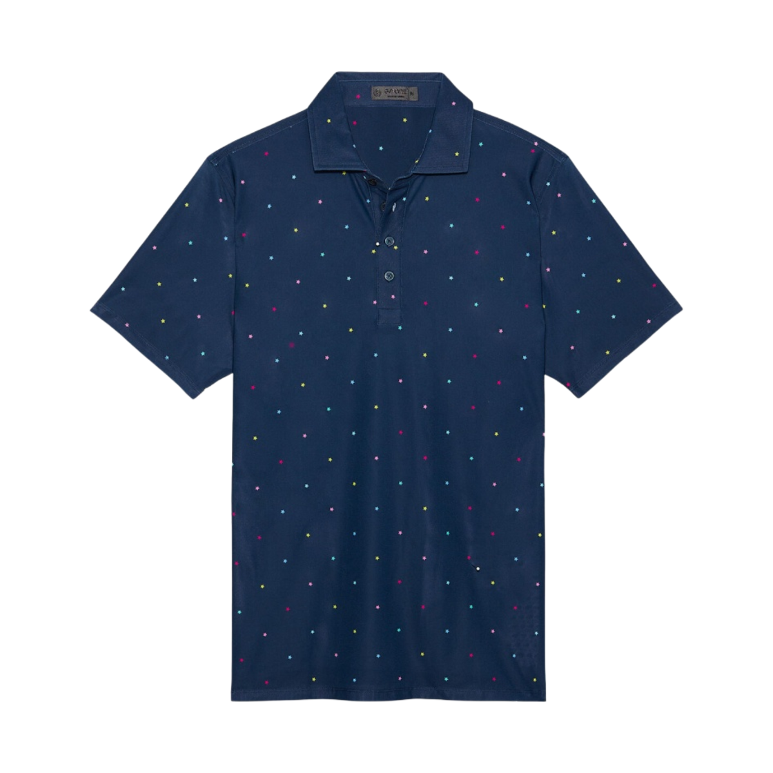지포어 미니 스타 테크 피케 슬림핏 폴로 트와일라잇(G/Fore Mini Stars Tech Pique Slim Fit Polo Twilight) - 1