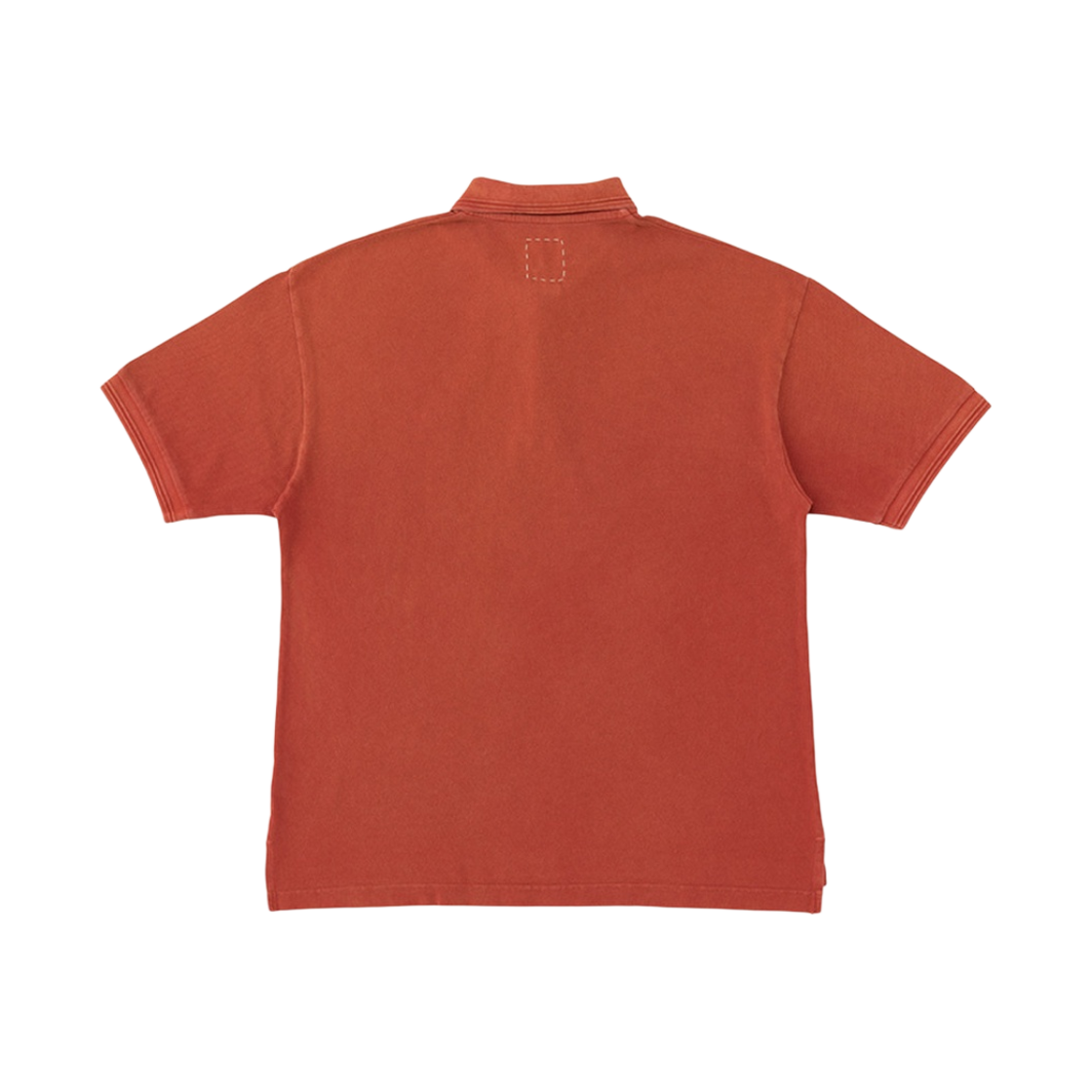 비즈빔 점보 웰러 숏슬리브 폴로 셔츠 DMGD 레드 - 23SS(Visvim Jumbo Weller S/S Polo Shirt DMGD Red - 23SS) - 2