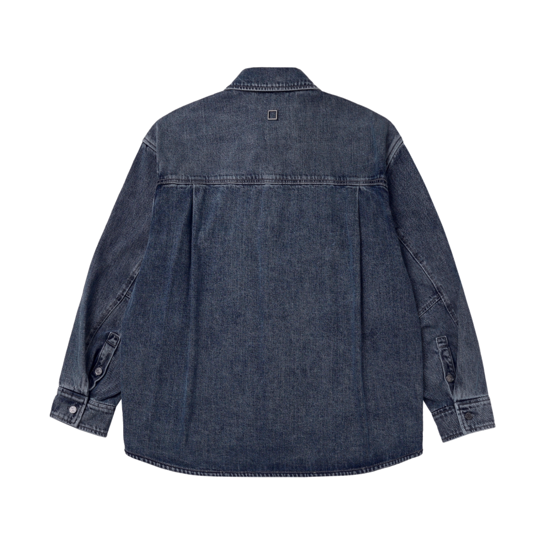우영미 아웃 포켓 데님 셔츠 블루 - 24SS(Wooyoungmi Out Pocket Denim Shirt Blue - 24SS) - 2