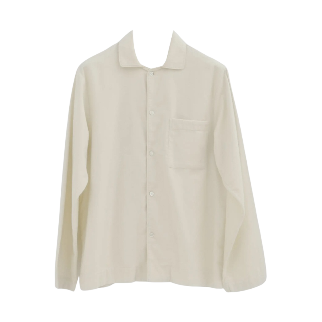 테클라 플란넬 슬립웨어 롱슬리브 셔츠 문더스트(Tekla Flannel Sleepwear Long Sleeved Shirt Moondust)