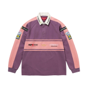 Supreme Chest Stripe Rugby Purple - 24FW