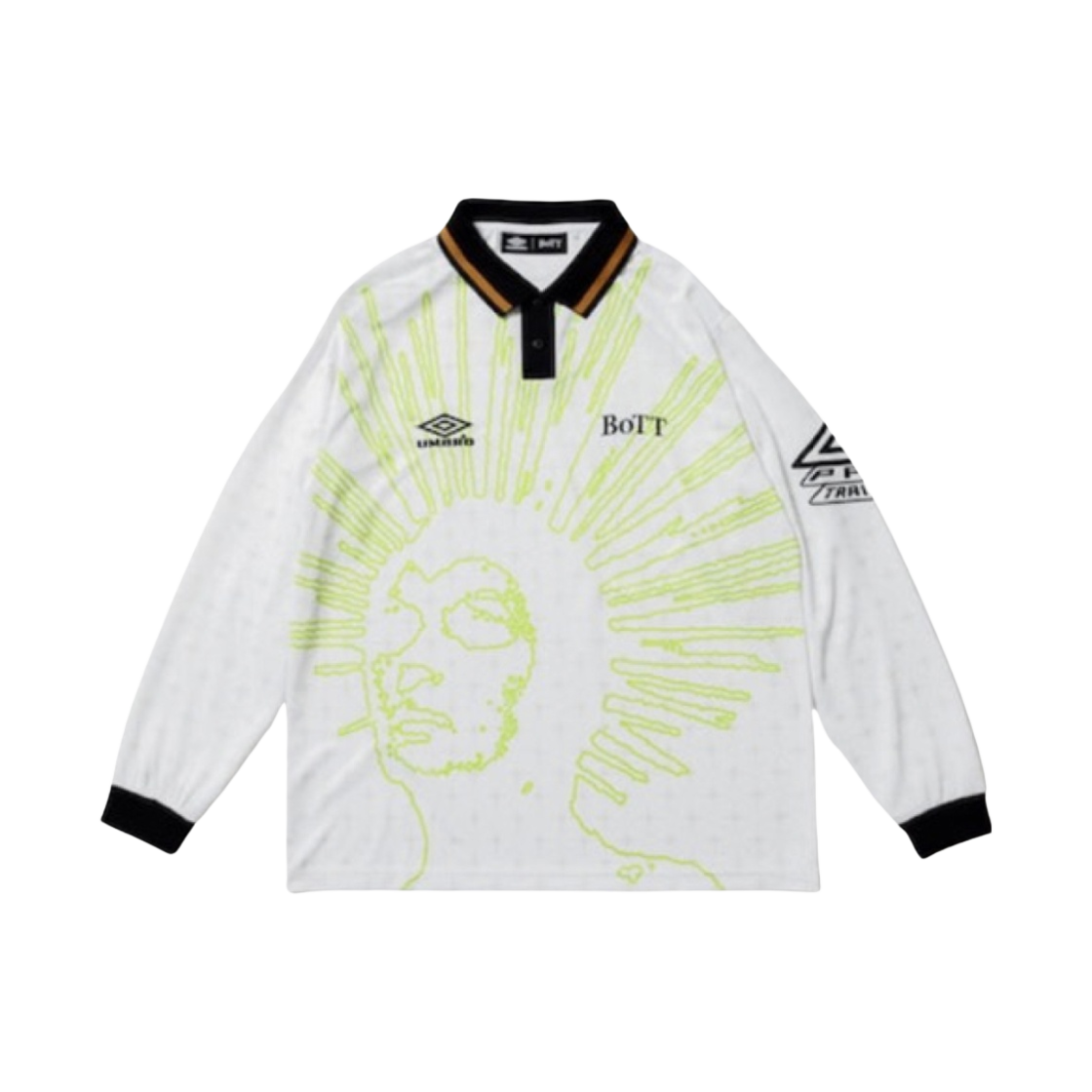 엄브로 x 빔즈 x BoTT 게임 셔츠 화이트(Umbro x Beams x BoTT Game Shirt White)