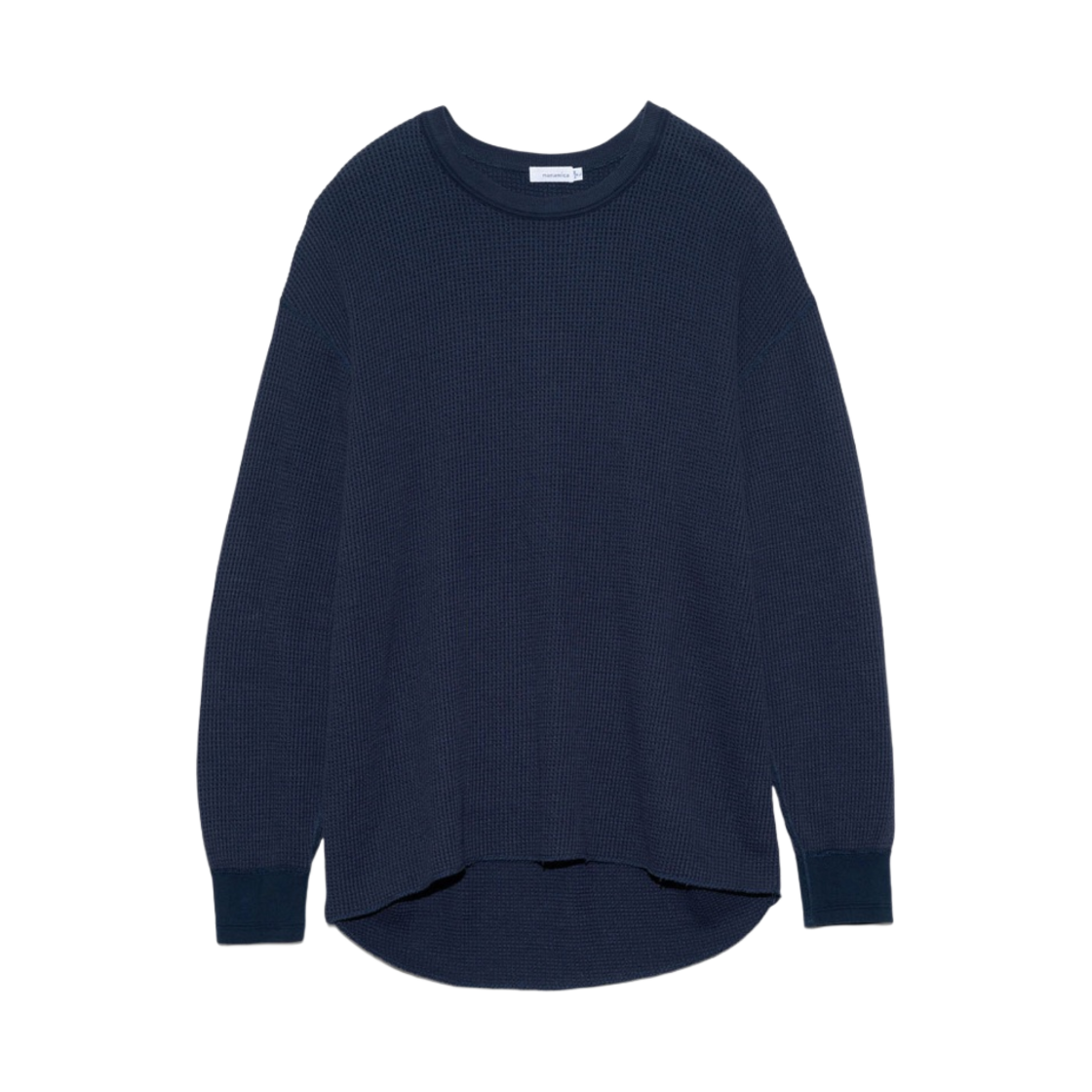 SUHS422 Nanamica Crew Neck L/S Thermal Navy