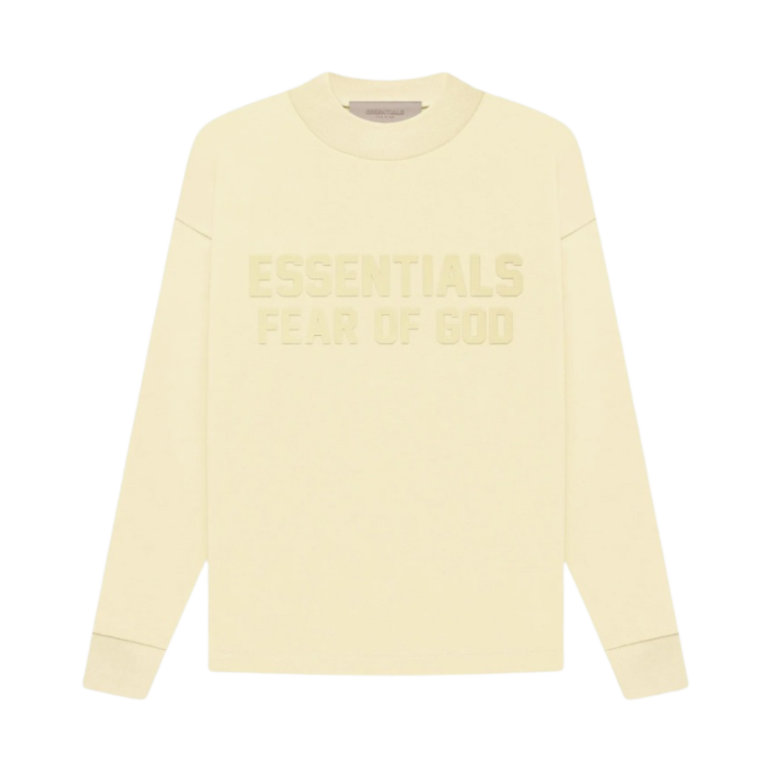 (키즈) 에센셜 롱슬리브 티셔츠 카나리 - 22FW((Kids) Essentials Long Sleeve T-Shirt Canary - 22FW) - 1
