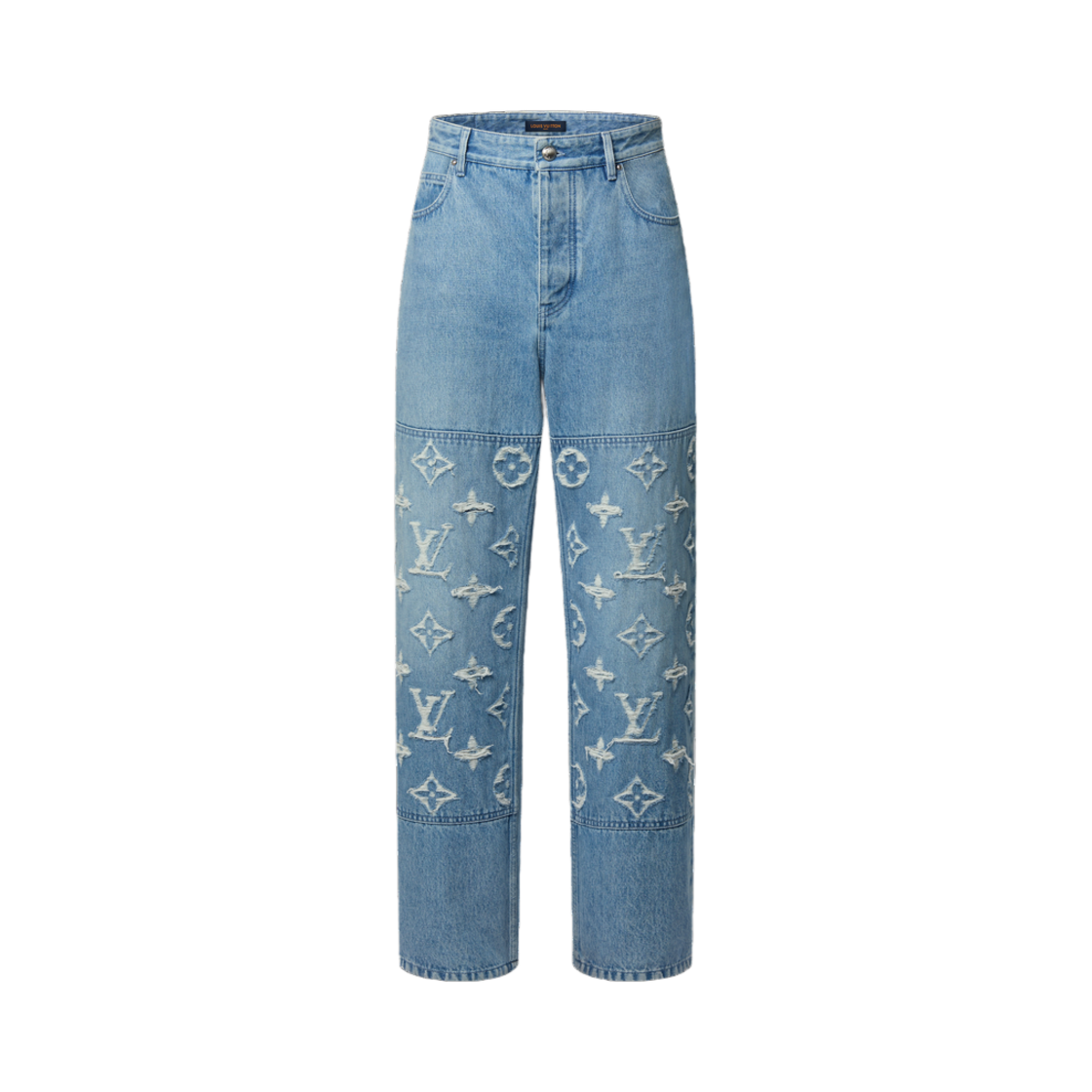 1AGIV5 Louis Vuitton Denim Skate Jeans Indigo Blue
