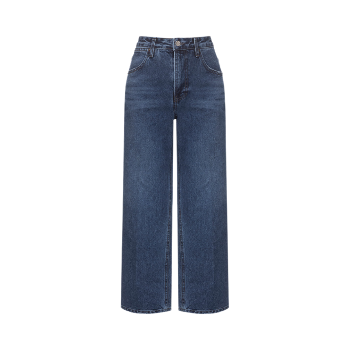 NEJ4AL817 (W) On&On Slim Fit Vintage Wash Denim Blue