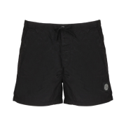 Stone Island B0643 Nylon Metal Swimming Trunk Black - 21SS