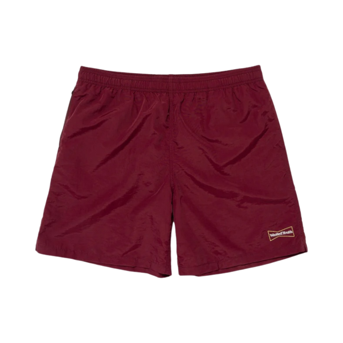 WY27PT002 Verdy Wasted Youth Swim Shorts Burgundy
