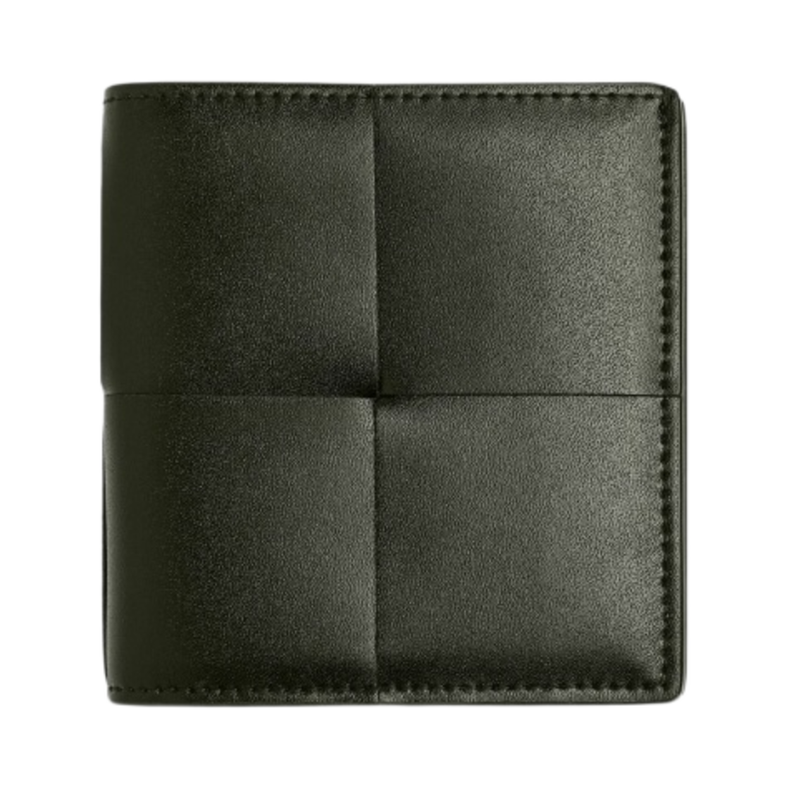 보테가 베네타 슬림 인트레치아토 폴더형 지갑 다크 모스(Bottega Veneta Slim Intrecciato Bi-Fold Wallet Dark Moss) - 1