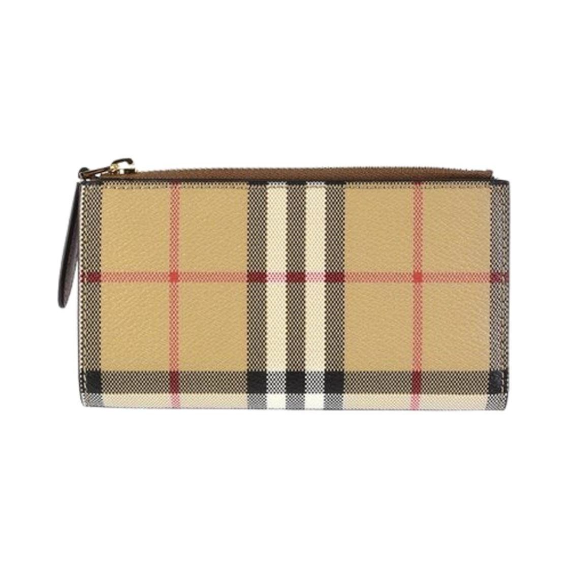 버버리 체크 지퍼 장지갑 아카이브 베이지(Burberry Check Zip Long Wallet Archive Beige) - 1