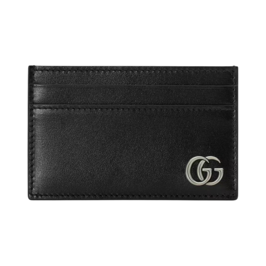 구찌 GG 마몽 카드 케이스 블랙(Gucci GG Marmont Card Case Black)