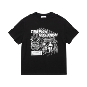 Millo Archive Time Flow Mechanism T-Shirt Black