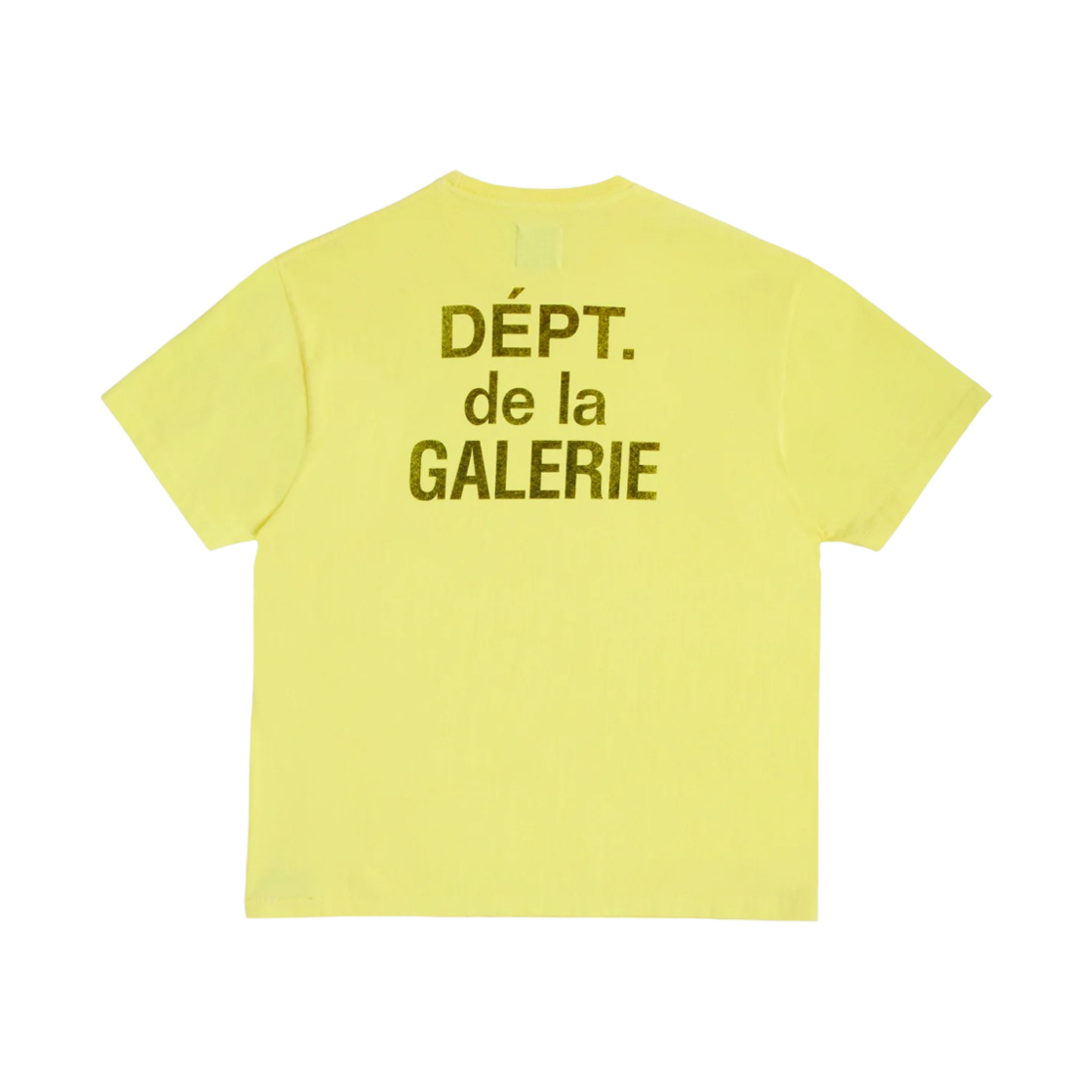 갤러리 디파트먼트 프렌치 티셔츠 플로 옐로우(Gallery Dept. French T-Shirt Flo Yellow) - 1