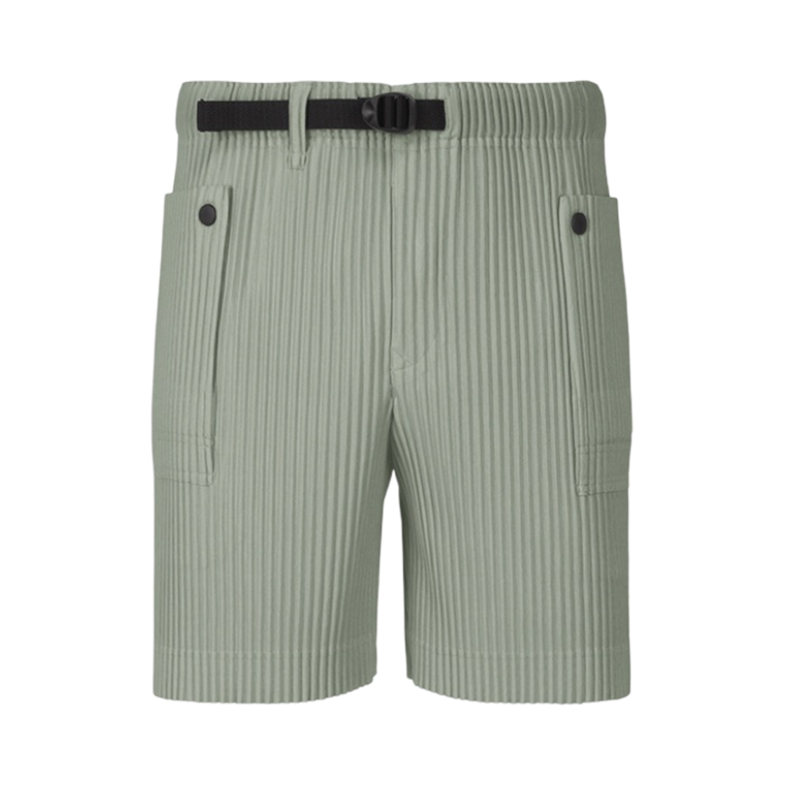옴므 플리세 이세이 미야케 플립 쇼츠 모스 그레이(Homme Plisse Issey Miyake Flip Shorts Moss Gray)