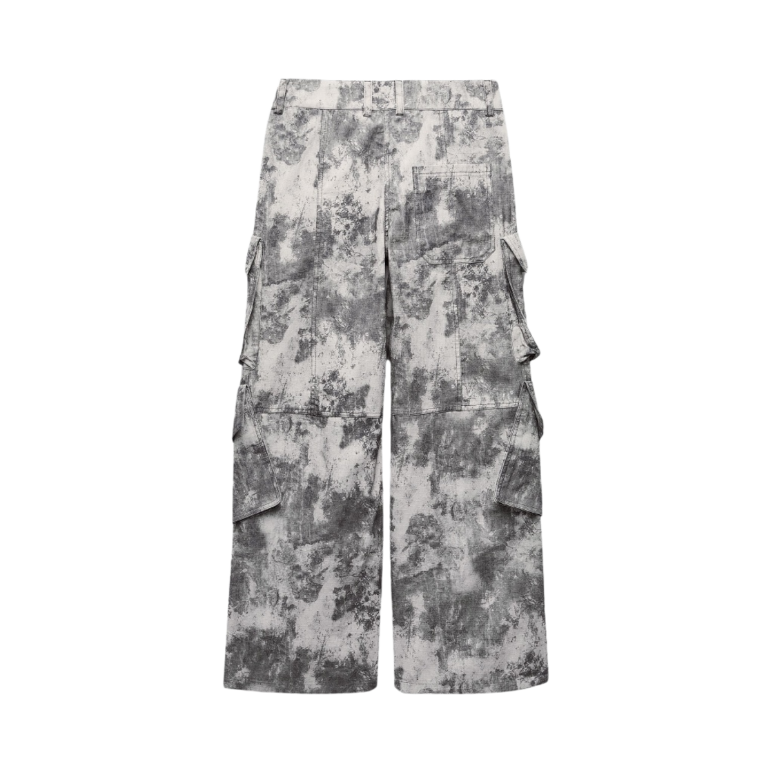 자라 패턴 카고 팬츠 그레이(Zara Printed Cargo Pants Grey) - 2