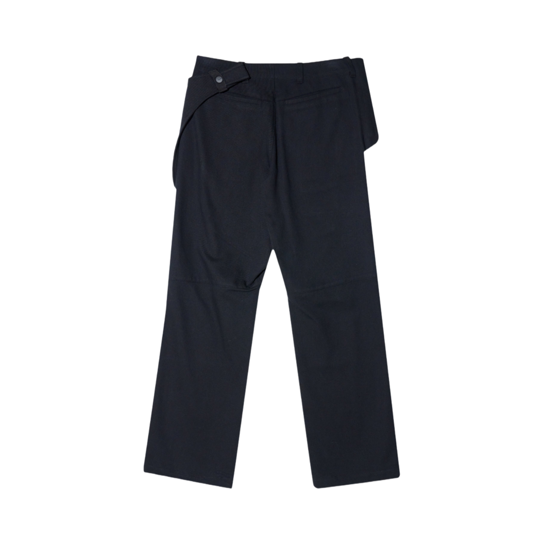 (W) 혜인 서 플랩 팬츠 블랙((W) Hyein Seo Flap Pants Black)