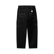 Carhartt WIP Norco Blue Denim OG Loose Fit Single Knee Pants Black One Wash