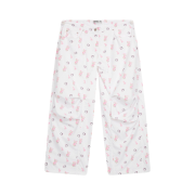 Open Yy x Hello Kitty Parachute Pants White