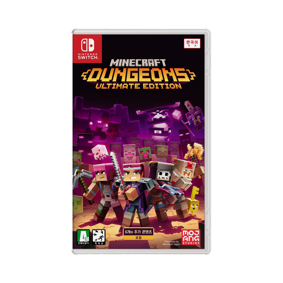 HAC-P-AUZ4N-KOR UE Nintendo Switch Minecraft Dungeons Ultimate Edition - 대표 이미지 #1