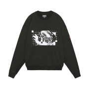 Cav Empt Washed Dimensions Crewneck Black - 24SS