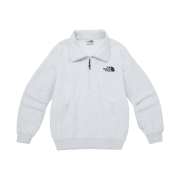 The North Face White Label Comfy Half Zip Sweatshirts Oatmeal