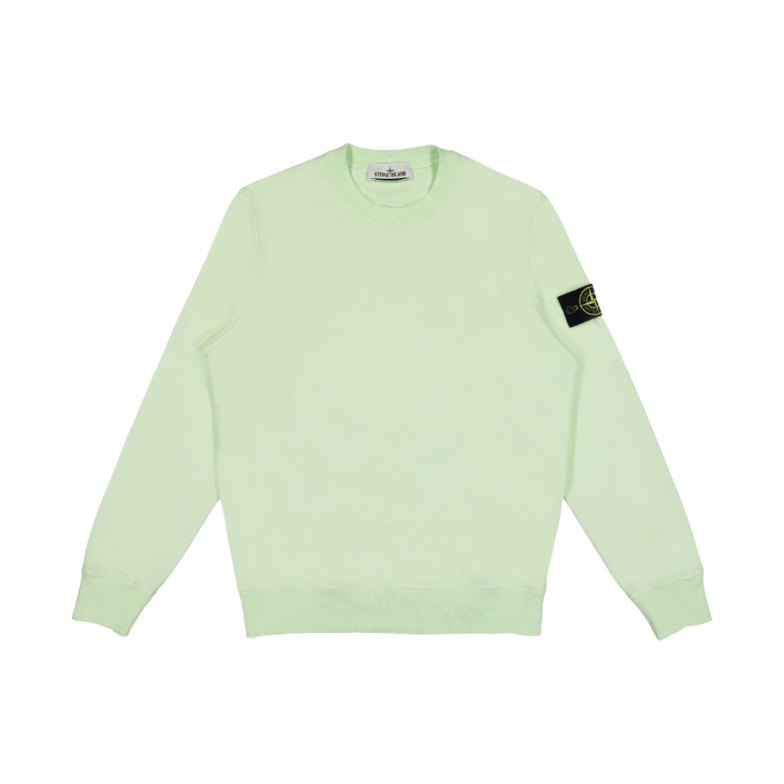 스톤 아일랜드 63051 코튼 플리스 가먼트 다이드 스웨트셔츠 라이트 그린 - 23SS(Stone Island 63051 Cotton Fleece Garment Dyed Sweatshirt Light Green - 23SS) - 1