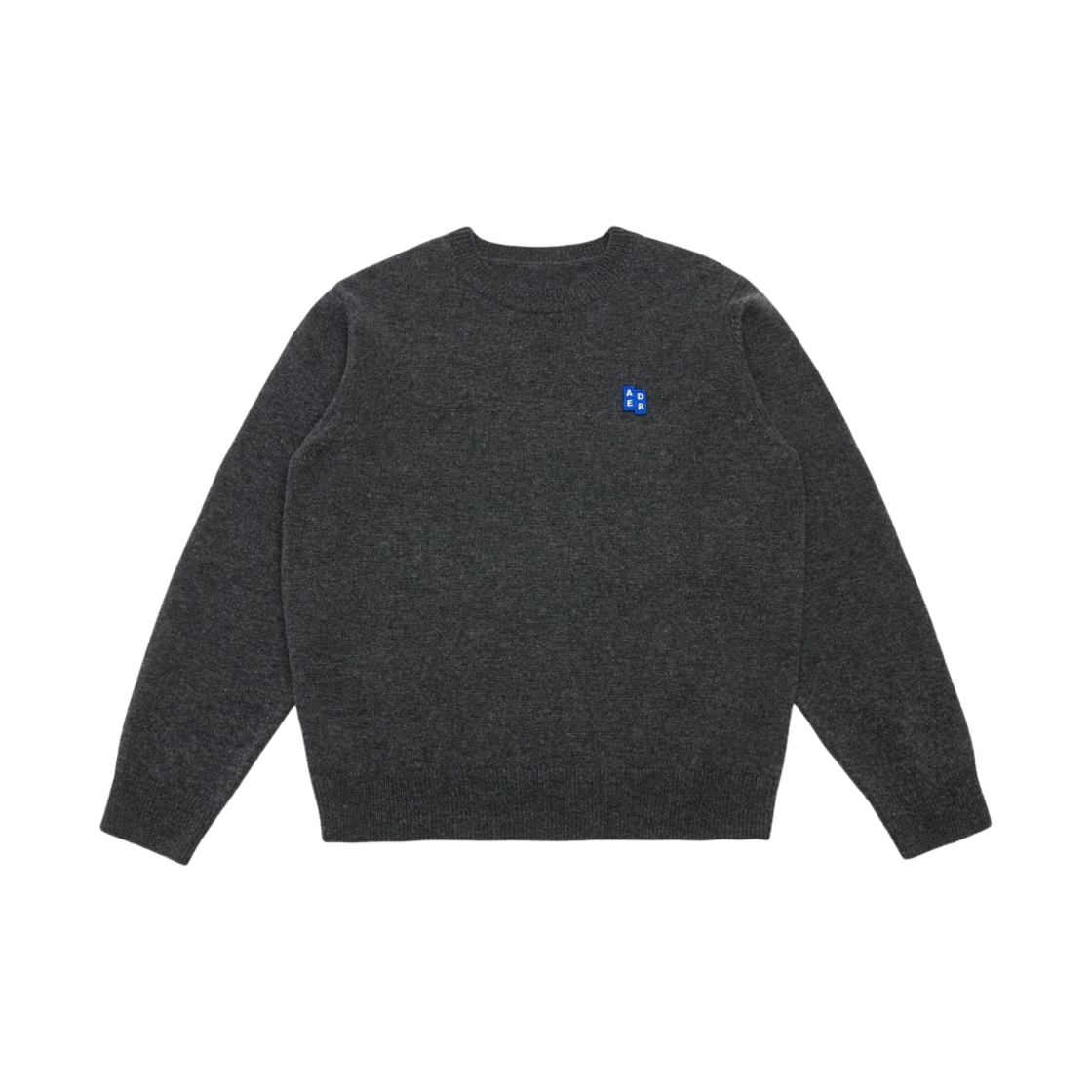 아더에러 시그니피컨트 TRS 태그 니트 01 차콜(Ader Error Sig; TRS Tag Knit 01 Charcoal)