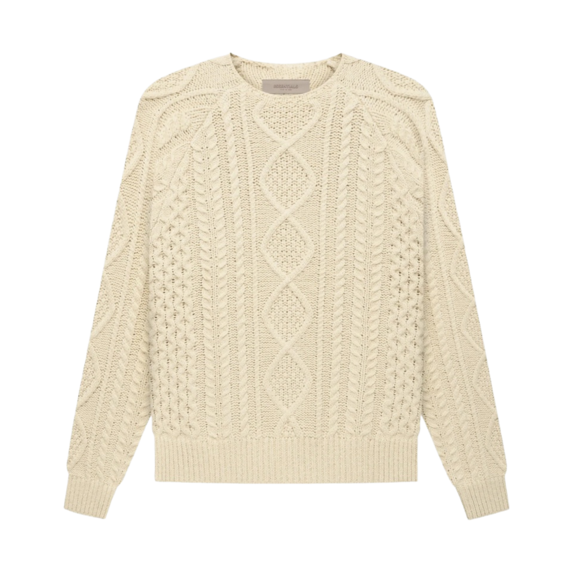 에센셜 케이블 니트 에그 쉘 - 22FW(Essentials Cable Knit Egg Shell - 22FW) - 1