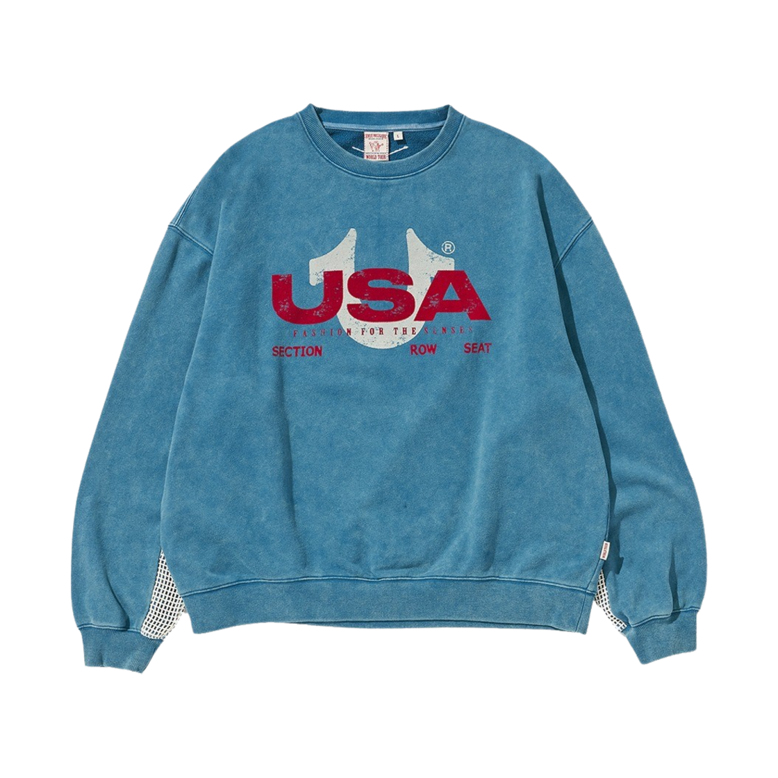 트루릴리젼 세이프티 넷 크루넥 인디고