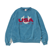 True Religion Safety Net Crewneck Indigo