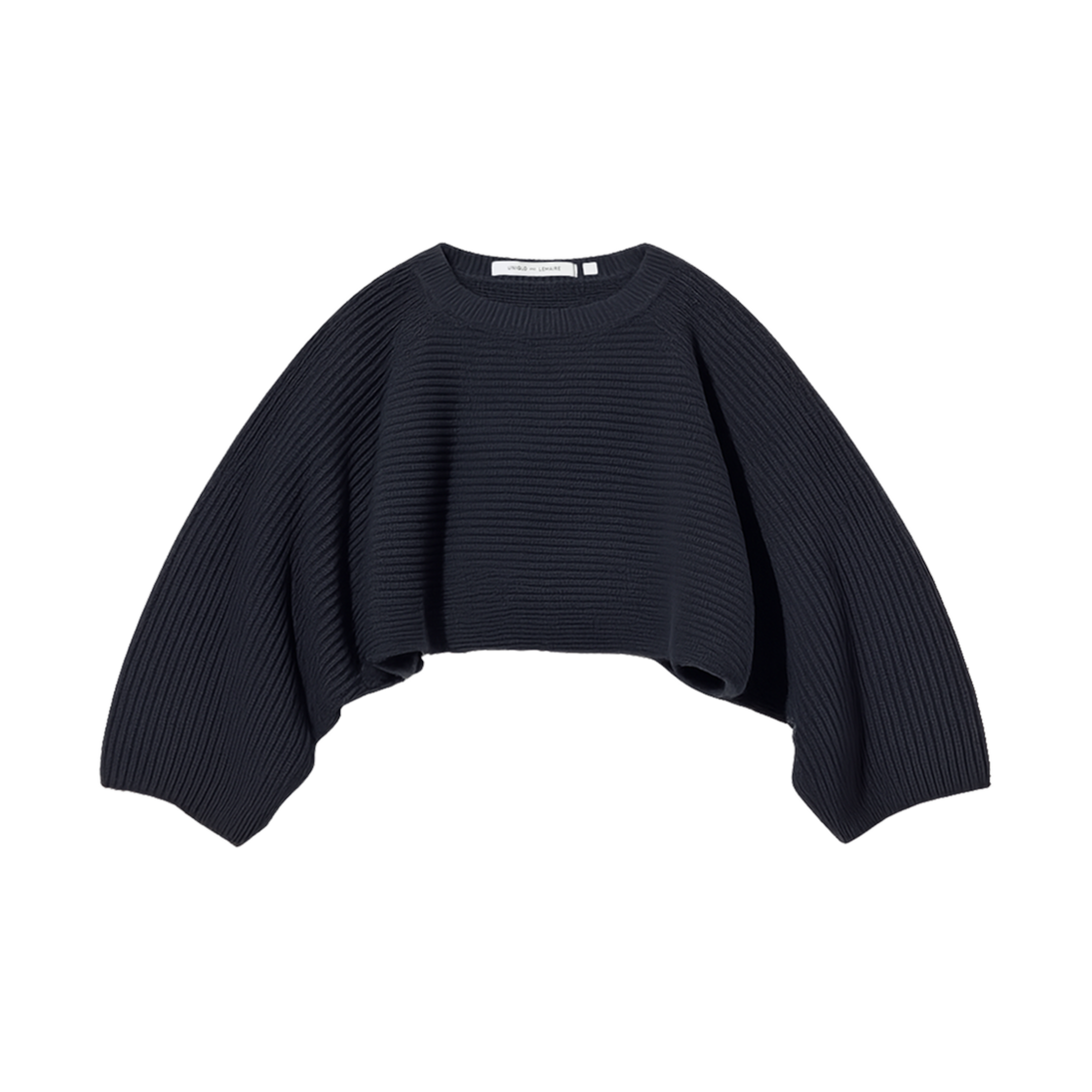 478486-69 (W) Uniqlo U Lamb Cropped Sweater Navy - JP