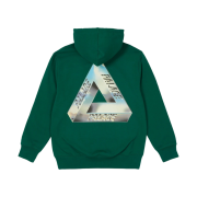 Palace Tri-Chrome Hood Green - 21SS