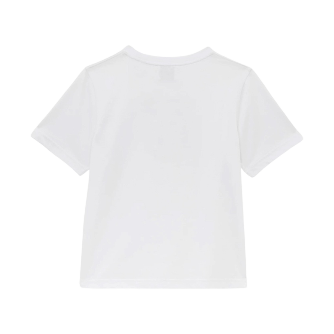 (키즈) 버버리 코랄 TB 프린트 코튼 티셔츠 화이트((Kids) Burberry Coral TB Print Cotton T-Shirt White) - 2